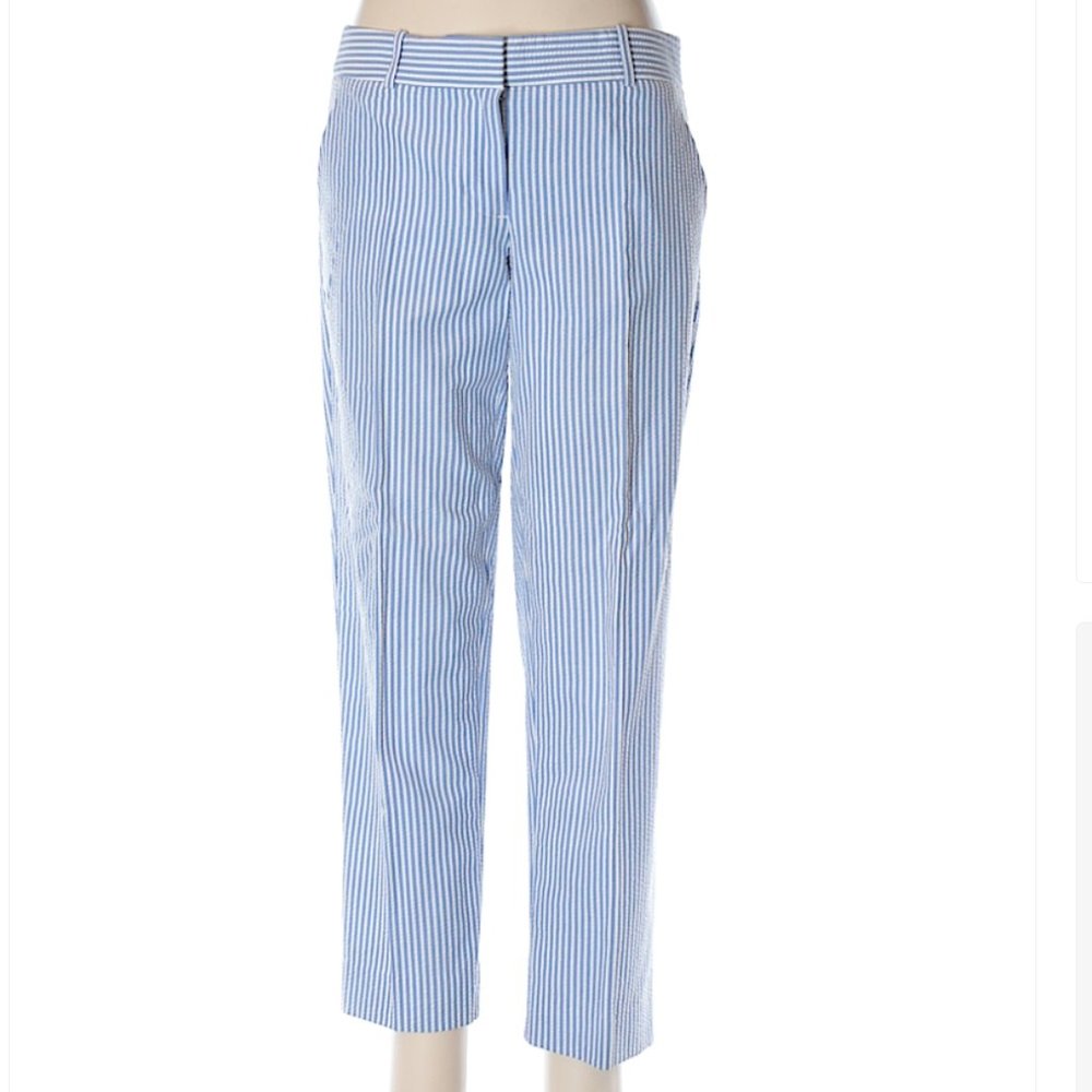 J. Crew striped dress pants
